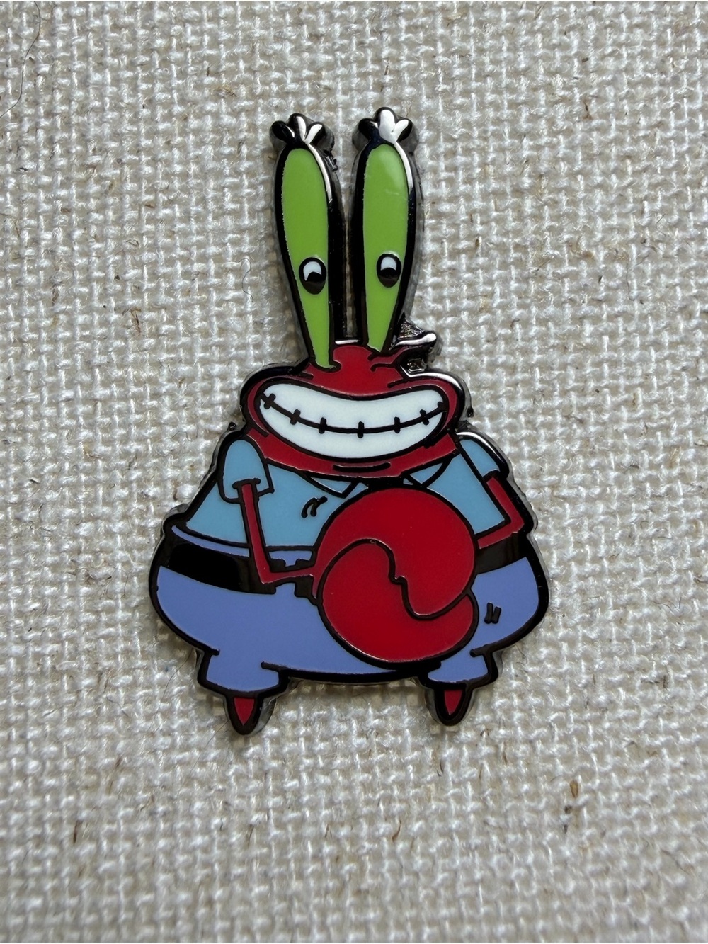 SpongeBob SquarePants Mr. Krabs Universal Studios Enamel Pin